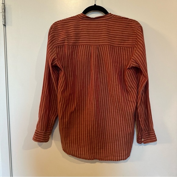 Isabel Marant Etoile Women’s button down shirt red striped sz 38 / US 6 /medium - Picture 2 of 8